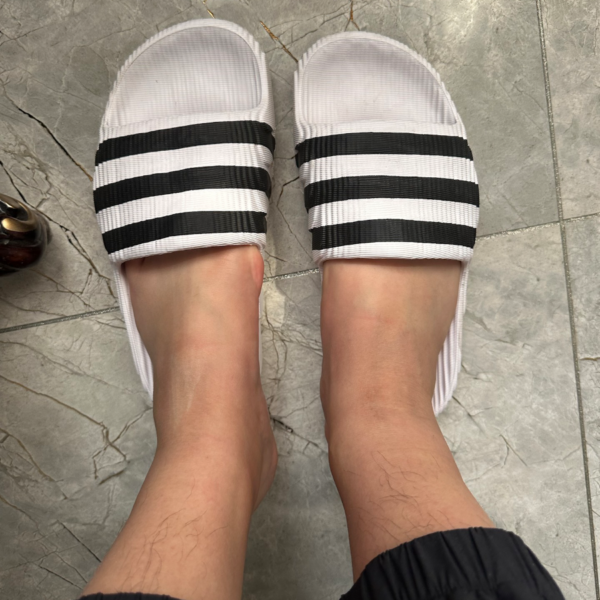 Dép Adidas Adilette 22 Slide 'White Black' IF3668 - Hình ảnh 3