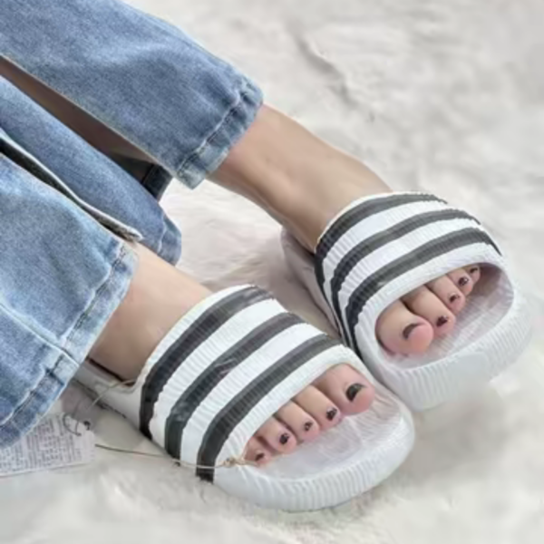 Dép Adidas Adilette 22 Slide 'White Black' IF3668 - Hình ảnh 4