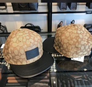 Mu Coach Signature Flat Brim Hat 'Khaki' F68861