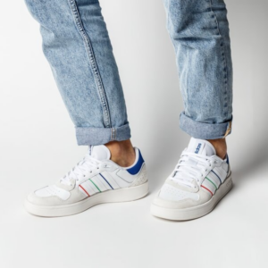 Giay Adidas Breaknet Pus 'White Blue' FY9650