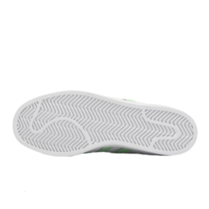 Giay Adidas Superstar 'White Green Spark' IE3005