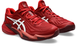 Giay Asics Court FF 3 Novak Clay 'Cranberry' 1041A362-962