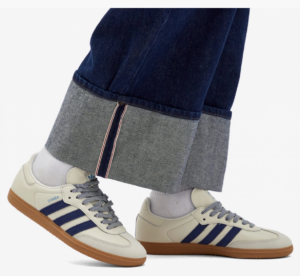 Giay Adidas Wmns Samba OG 'Off White Dark Blue' JI3907