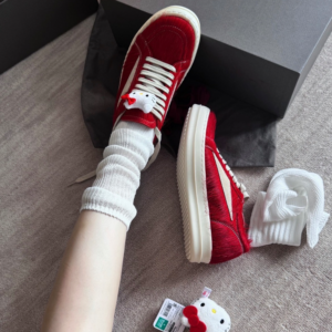 Giay Rick Owens Calfskin 'Red' RO01D2888LHLLVS-311