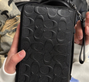 Tui Coach Double Zip Travel Organizer 'Black' 67637-QBBK