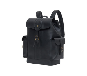 Balo Bally Cowhide Backpack 'Black' 6308162