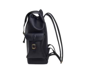 Balo Bally Cowhide Backpack 'Black' 6308162
