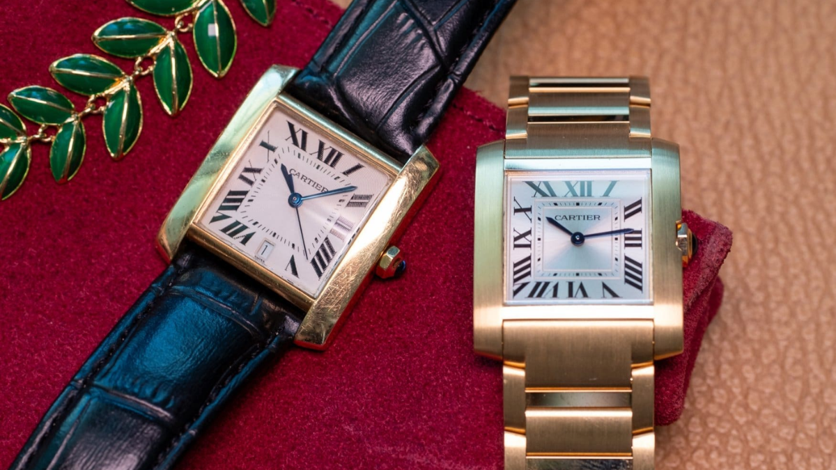 Review chi tiết đồng hồ Cartier Tank Française cho người sưu tầm Hinh anh 4: Review chi tiet dong ho Cartier Tank Francaise cho nguoi suu tam