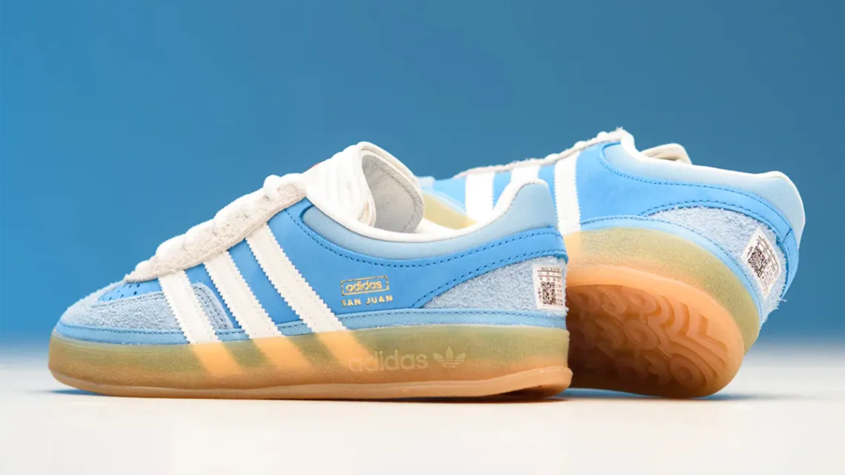 Bad Bunny lại "chinh phục" giới sneaker với San Juan Gazelle Hinh anh 4: Bad Bunny lai "chinh phuc" gioi sneaker voi San Juan Gazelle