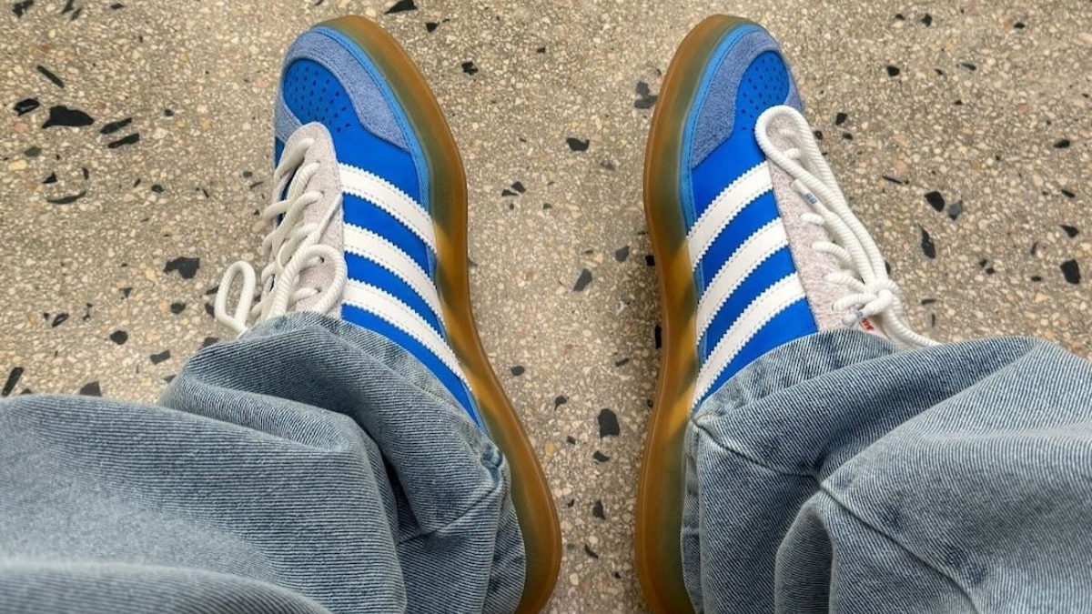 Bad Bunny lại "chinh phục" giới sneaker với San Juan Gazelle Hinh anh 7: Bad Bunny lai "chinh phuc" gioi sneaker voi San Juan Gazelle