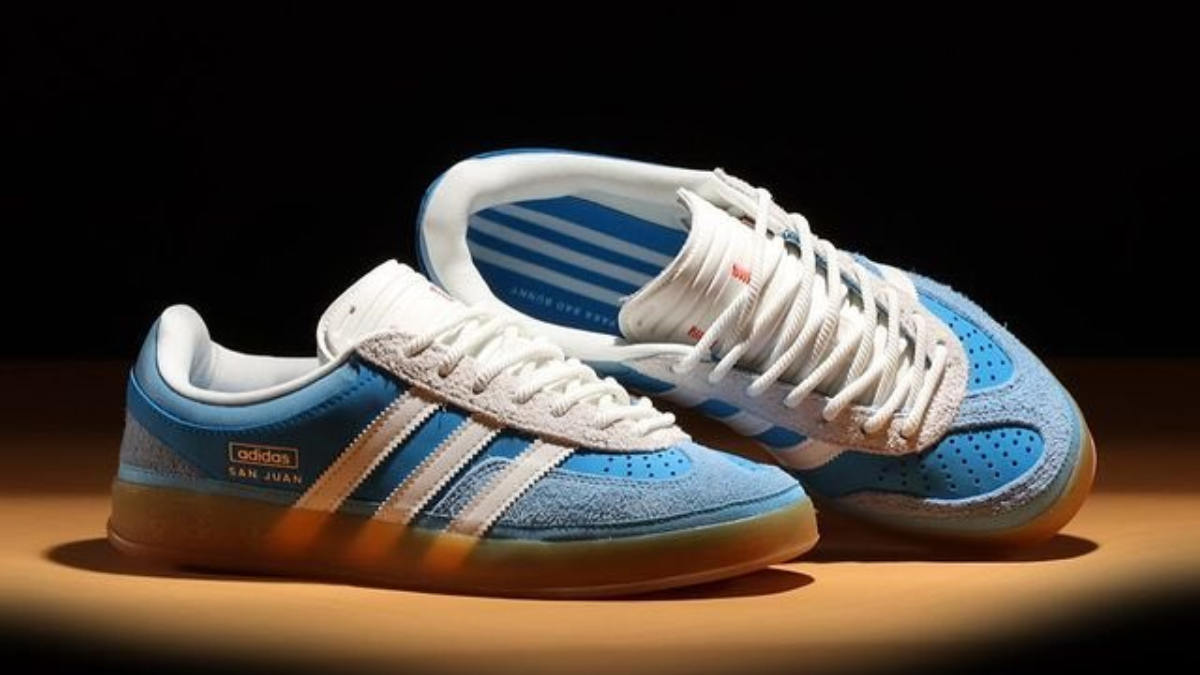 Bad Bunny lại "chinh phục" giới sneaker với San Juan Gazelle Hinh anh 10: Bad Bunny lai "chinh phuc" gioi sneaker voi San Juan Gazelle