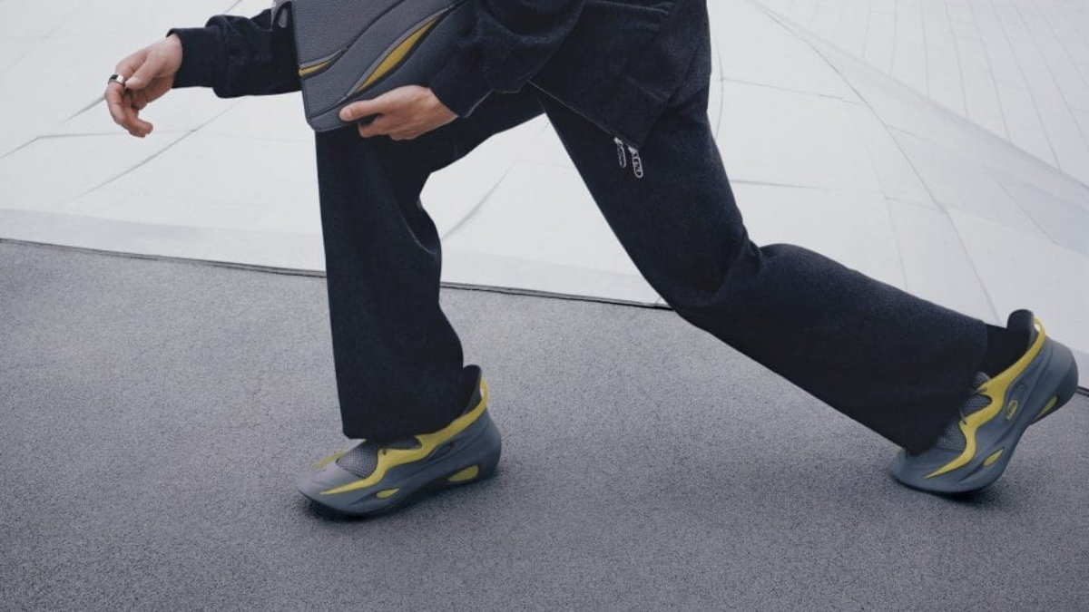 Hinh anh 3: Fendi cung MAD tao nen con sot voi sneaker kien truc doc dao