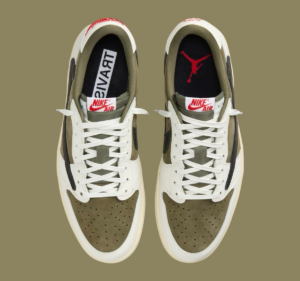 Giay Nike Jordan 1 Low OG SP x Travis Scott 'Medium Olive' DM7866-200