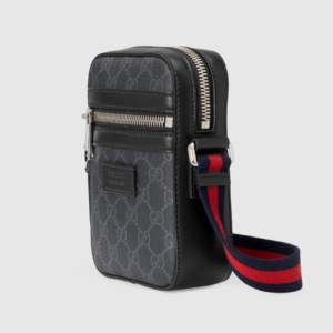 Tui Gucci GG Supreme Messenger 'Black Grey' 598103-K5RLN-1095
