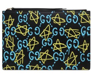 Tui Gucci Ghost Clutch 'Black' 445597-DS1AT-8438
