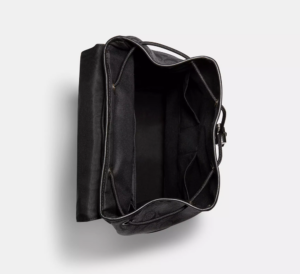 Balo Coach Track In Signature Canvas 'Black' C2712-QBVRE