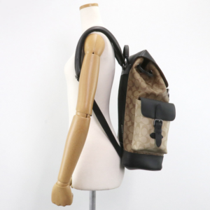 Balo Coach Hudson Backpack 'Black Brown' C6081-QBT5K