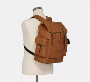 Balo Coach Hudson Backpack With Diary 'Brown' C8146-QBQUN