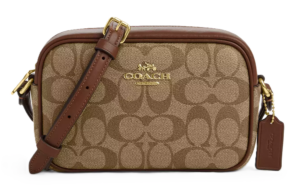 Tui Coach Jamie Signature Canvas 'Khaki Saddle' CQ874-IME74