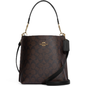 Tui Coach Mollie Bucket 22 Canvas Bag 'Brown' CA582-IMAA8