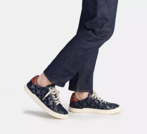 Giay Coach Lowline Low Top Sneaker 'Midnight Navy' CF137-BHP