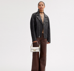 Tui Coach Tabby Shoulder Bag 20 'Chalk' CM546-B4HA