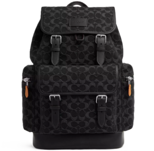 Balo Coach Sprint In Signature Denim 'Black' CO933-SVBK