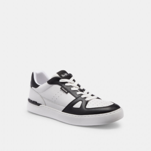 Giay Coach Clip Court Sneaker' Optic White' CP781-QPP