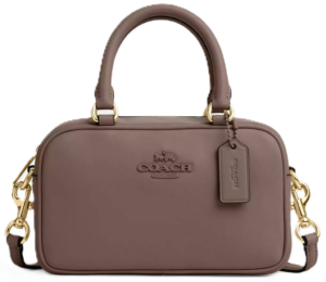 Tui Coach Satchel Crossbody Bag 'Dark Stone' CT776-IMV2R