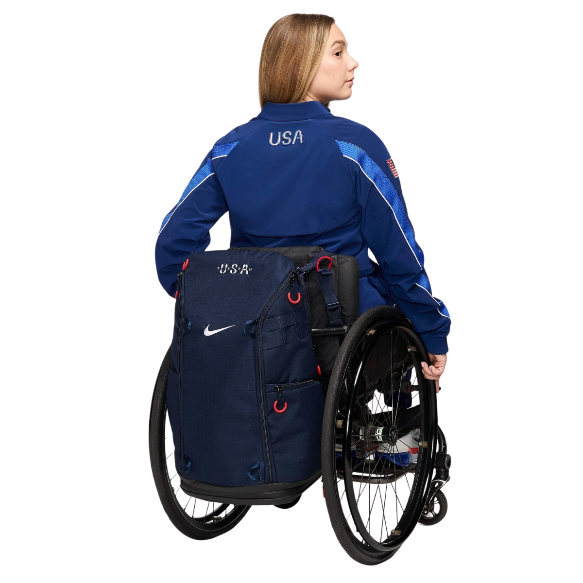 Alternative view of Balo Nike USA Elite EasyOn 31L 'Obsidian' FZ6371-451