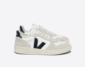Giay Veja V-10 Panelled Low-Top 'White Beige' VX0101380