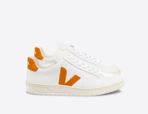 Giay Veja V-12 Leather 'White Pumpkin' XD0203113A