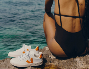 Giay Veja V-12 Leather 'White Pumpkin' XD0203113A