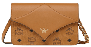 Tui MCM Diamond Shoulder Bag 'Cognac' MWRESAK02CO001