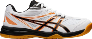 Giay Asics Court Break 2 'White Black Orange' 1073A013-103