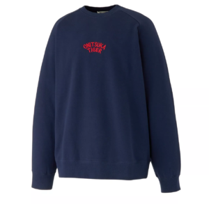 Ao Onitsuka Tiger Sweat Top 'Navy Red' 2183B165-401