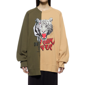 Ao Onitsuka Tiger Sweat Top 'Green Tan' 2183B178-300