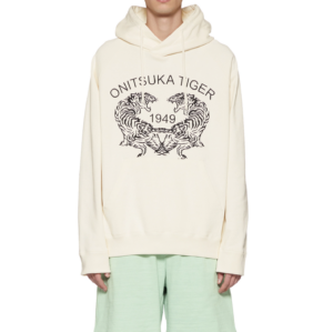 Ao Onitsuka Tiger Sweat Hoodie 'White' 2183B185-100