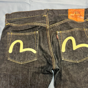 Quan Evisu Slim Jeans 'Navy' 2EAJXM2JE110SLCT