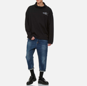 Quan Evisu Fabric Blocking 'Blue' 2EAHTM1JE106DCCX