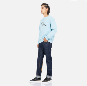 Quan Evisu Double Layer 'Blue' 2EAHTM2JE90810CT