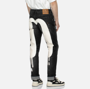 Quan Evisu Graffiti Daicock 'Black' 2EAHTM3JE890217CS