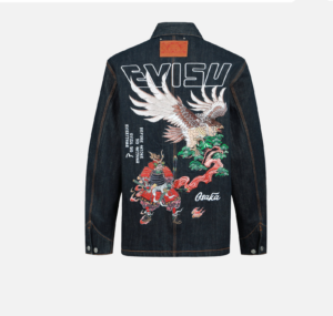 Ao Evisu Eagle And Samurai 'Blue' 2ESHTM3DJ118RXCX