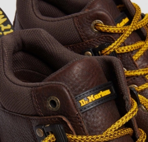 Giay Dr.Martens Woodard Grizzly Leather 'Brown' 31045201