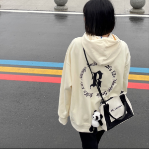 Tui Balenciaga Cabas Handbag 'Ivory Black' 3903462HH3N9260