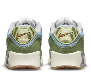 Giay Nike Air Max 90 SE GS 'Sun Club Treeline' DQ4016-400