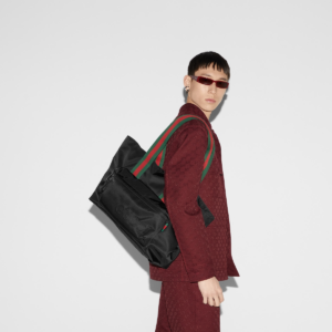 Tui Gucci Large Tote Bag With Logo 'Black' 802172-FADUZ-1066