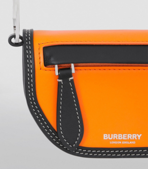 Tui Burberry Leather Olympia Card Case 'Orange' 80403161