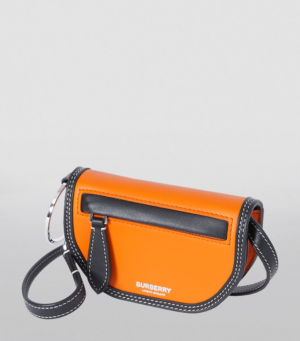 Tui Burberry Leather Olympia Card Case 'Orange' 80403161