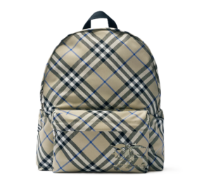 Balo Burberry Check Backpack 'Lichen' 80913331